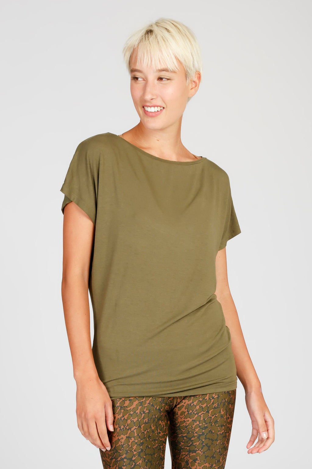 Cosy Tee olive