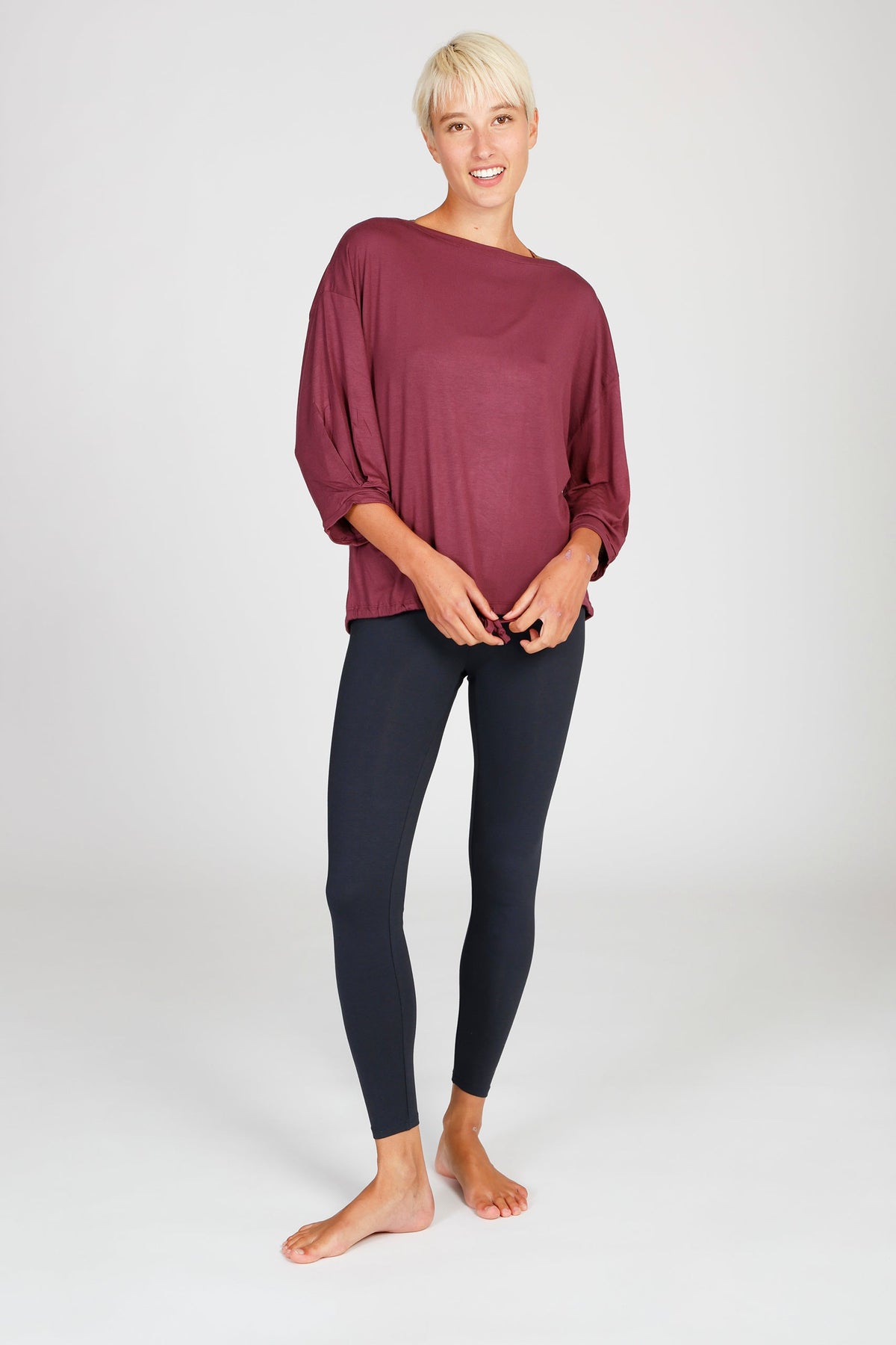 Cosy Top Twist - Ruby