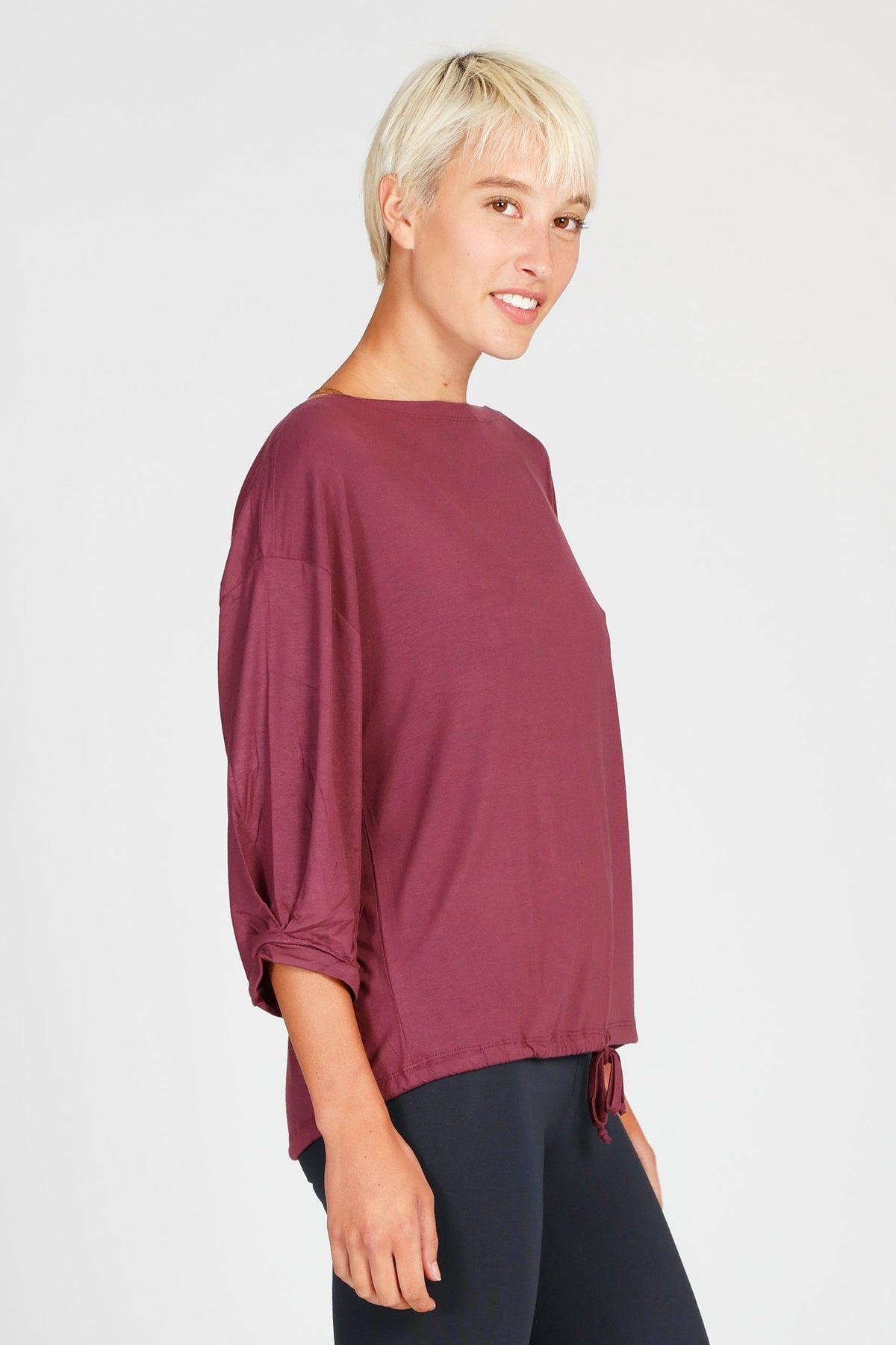 Cosy Top Twist - Ruby
