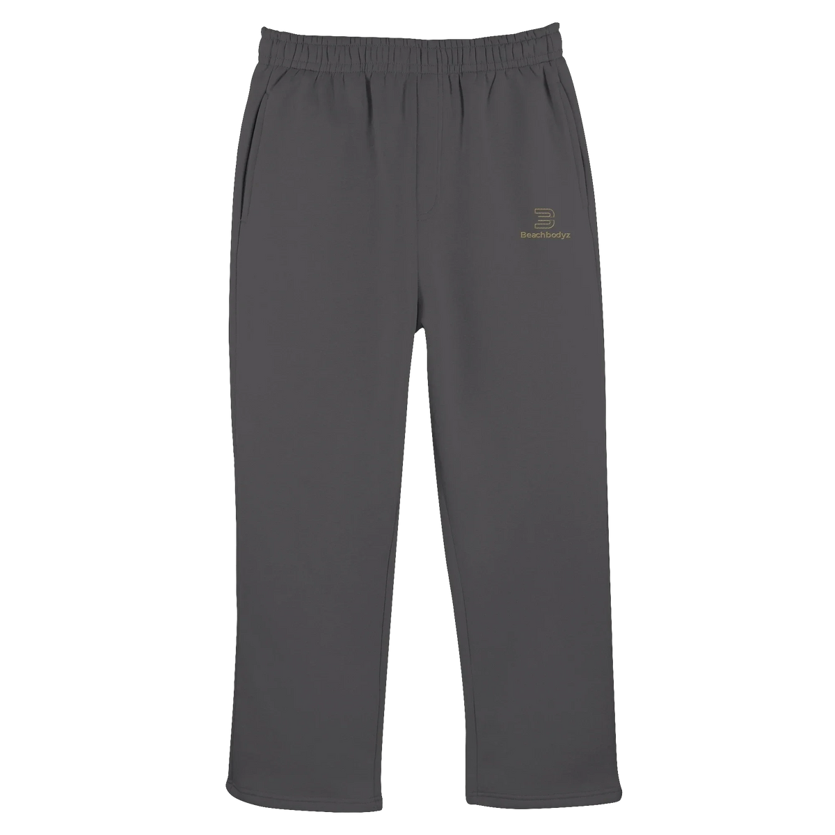Silence Jogginghose – goldene Stickerei