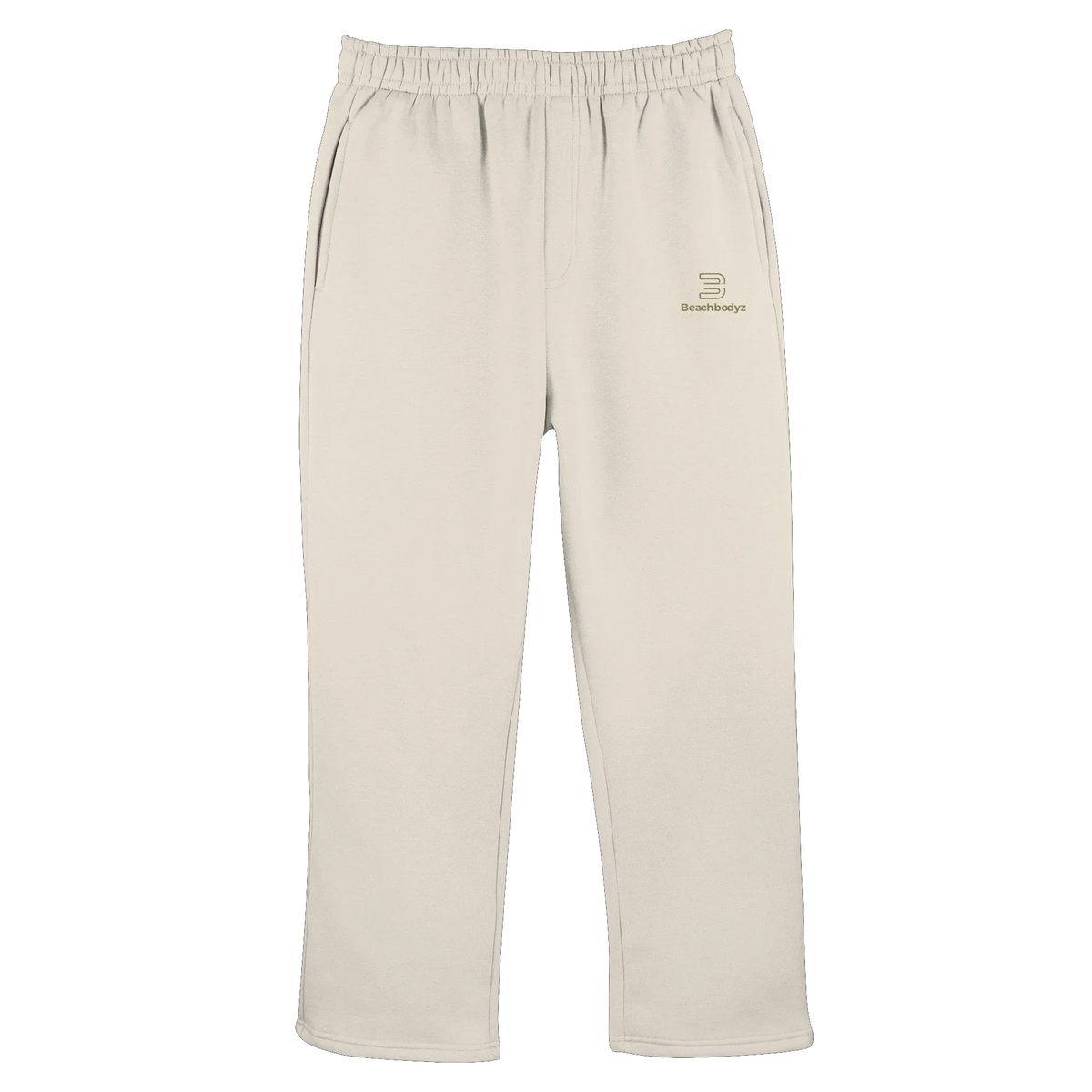 Silence Jogginghose – goldene Stickerei
