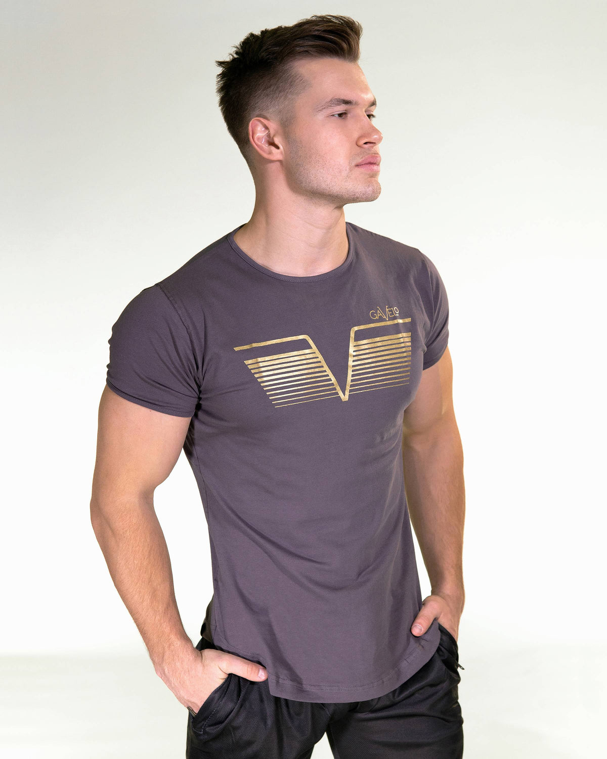 Sports Tee - Vintage Purple