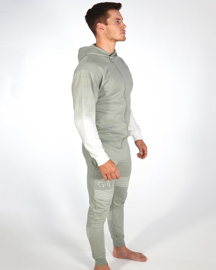 Hoodie - Nude Olive Grey