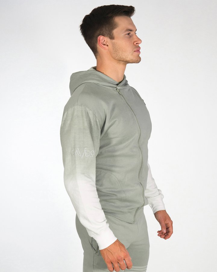 Hoodie - Nude Olive Grey
