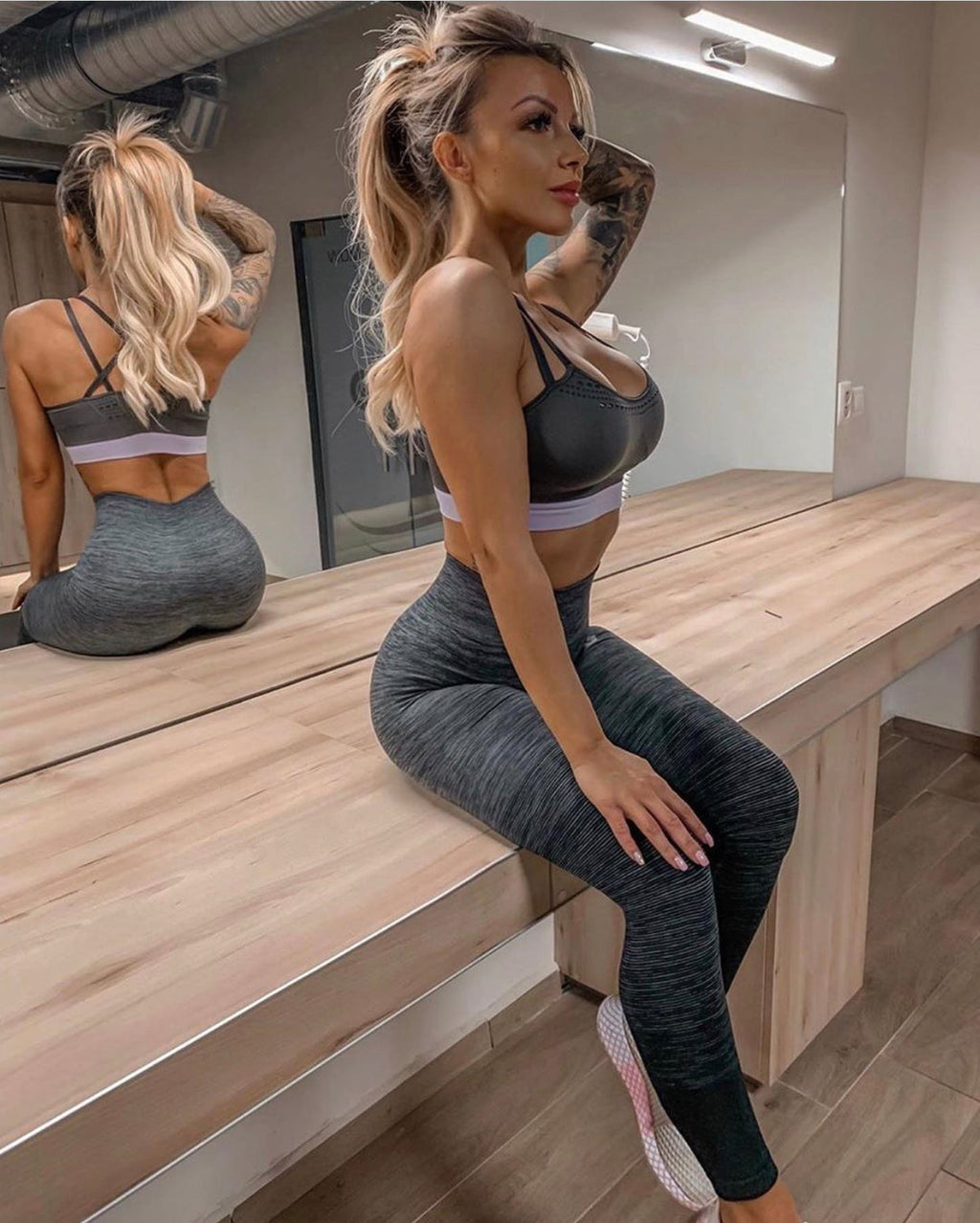 Seamless Top - Space Grey