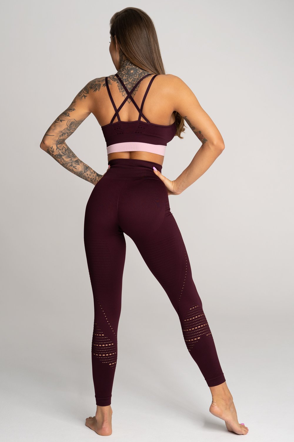 Seamless Leggings – Vino Rosso