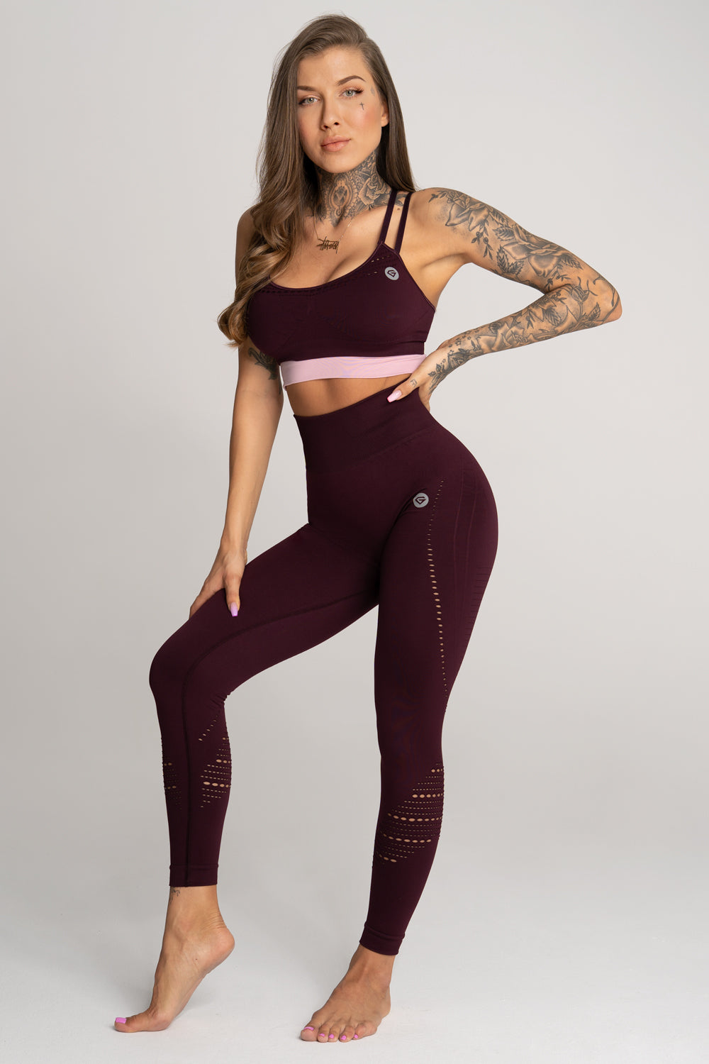 Seamless Leggings – Vino Rosso