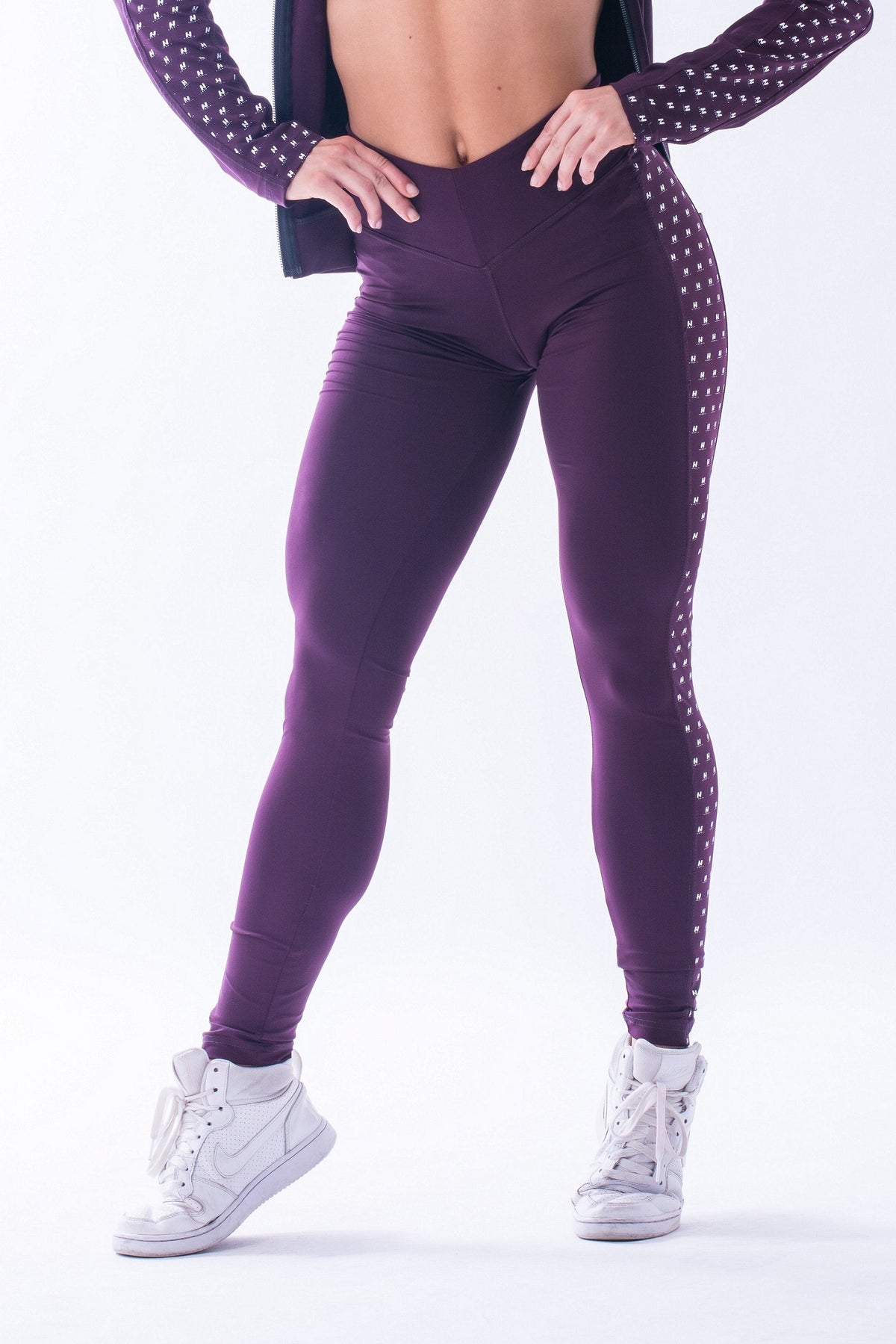 NS Leggings - Burgundy