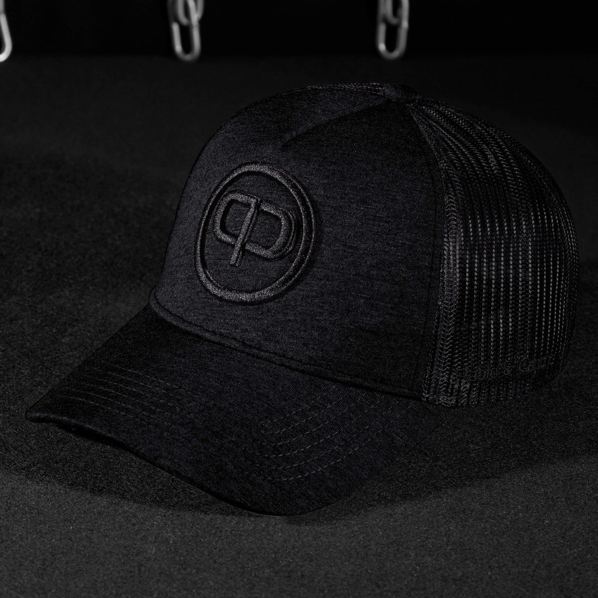 Trucker Basecap - Black & Black