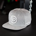 Snapback Cap - Grey & White 2.0