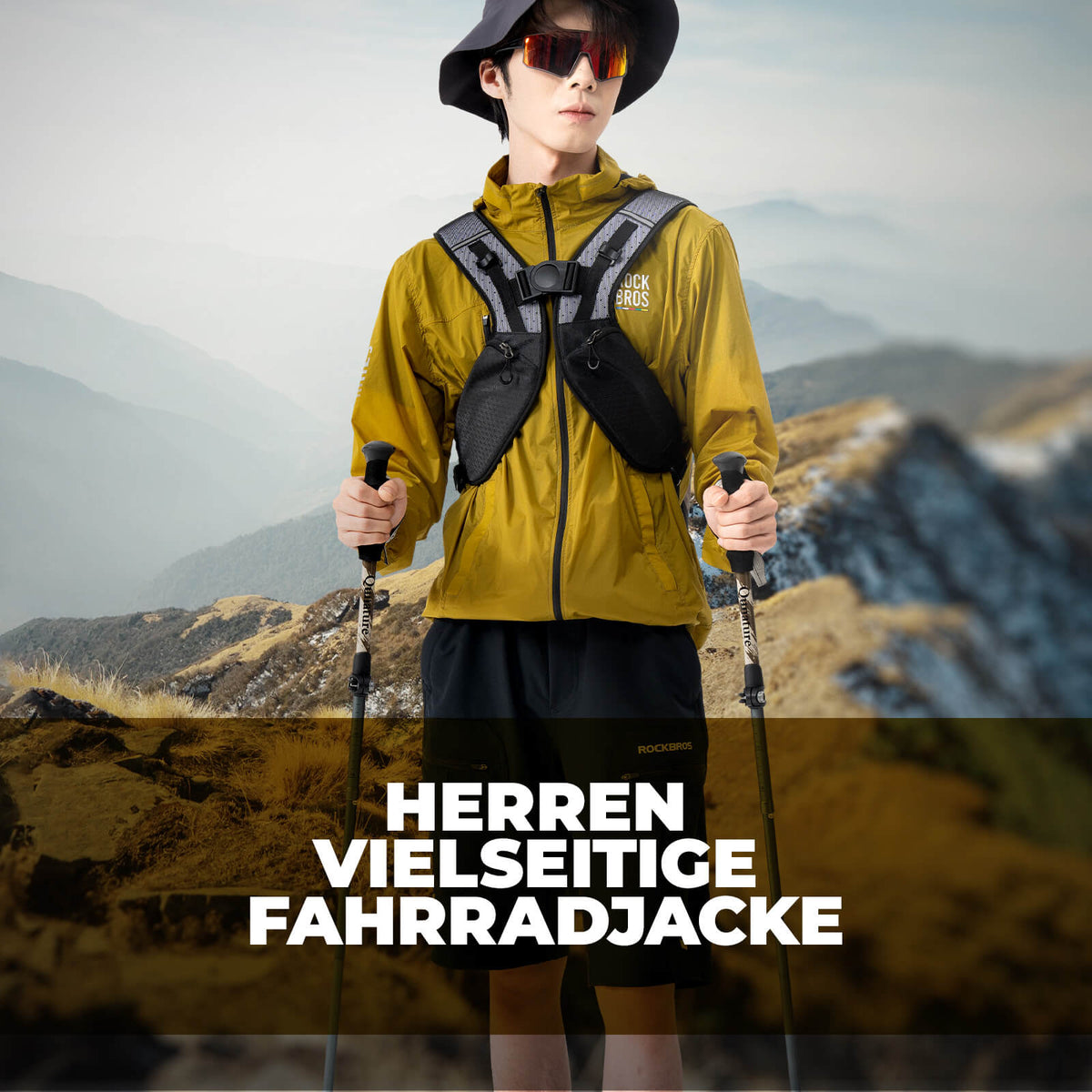 ROAD TO SKY Windproof Cycling Jacket