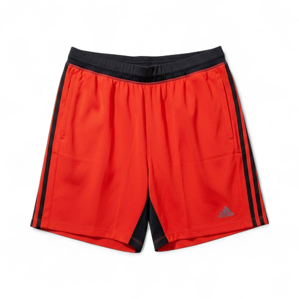 Adidas 4K Sprint 3-Stripes 9" Shorts — Black
