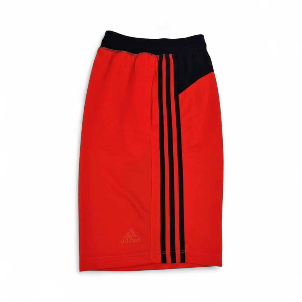 Adidas 4K Sprint 3-Stripes 9" Shorts — Black