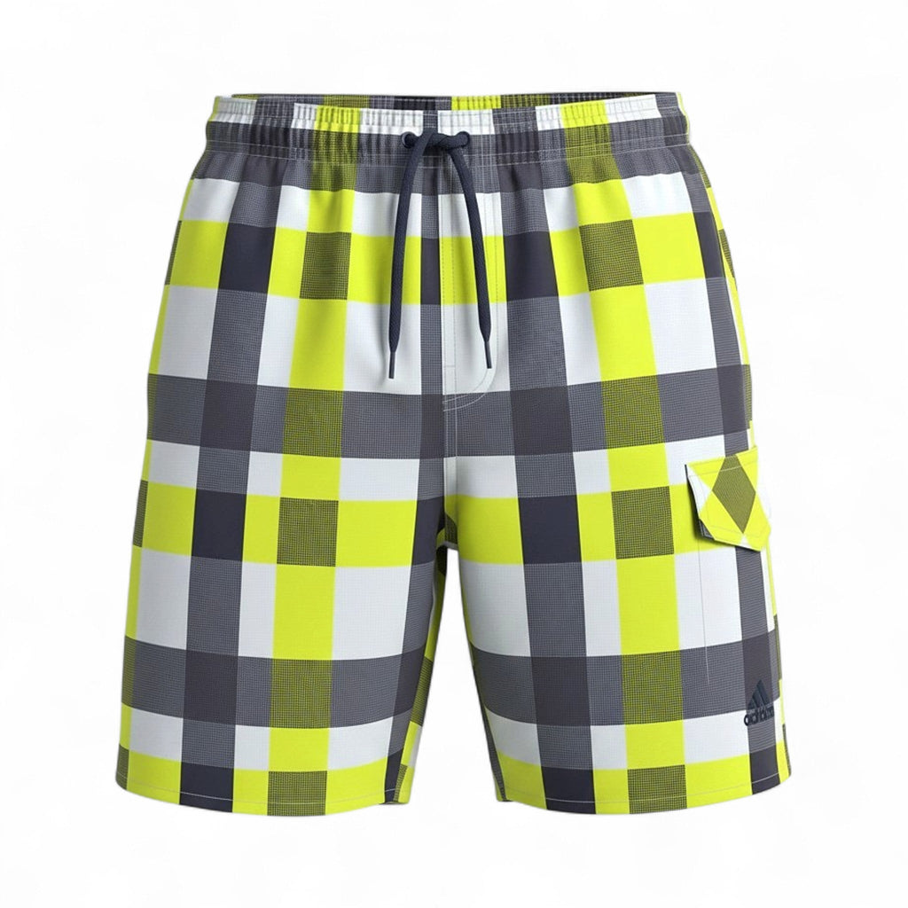 Adidas Kids Check Swim Shorts
