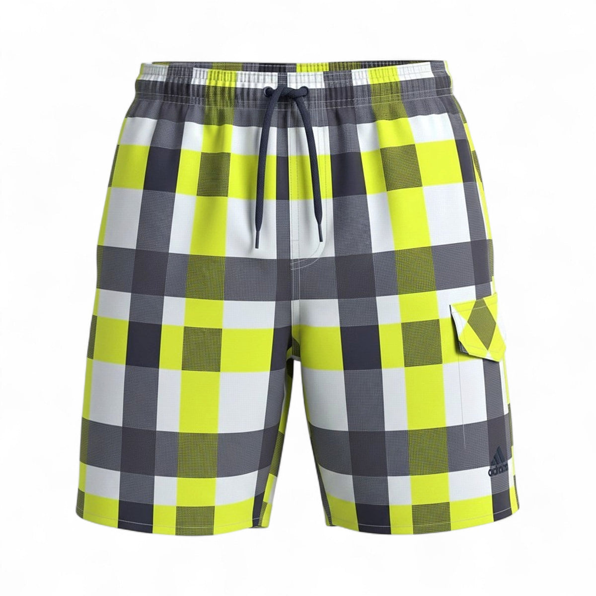Adidas Kids Check Swim Shorts