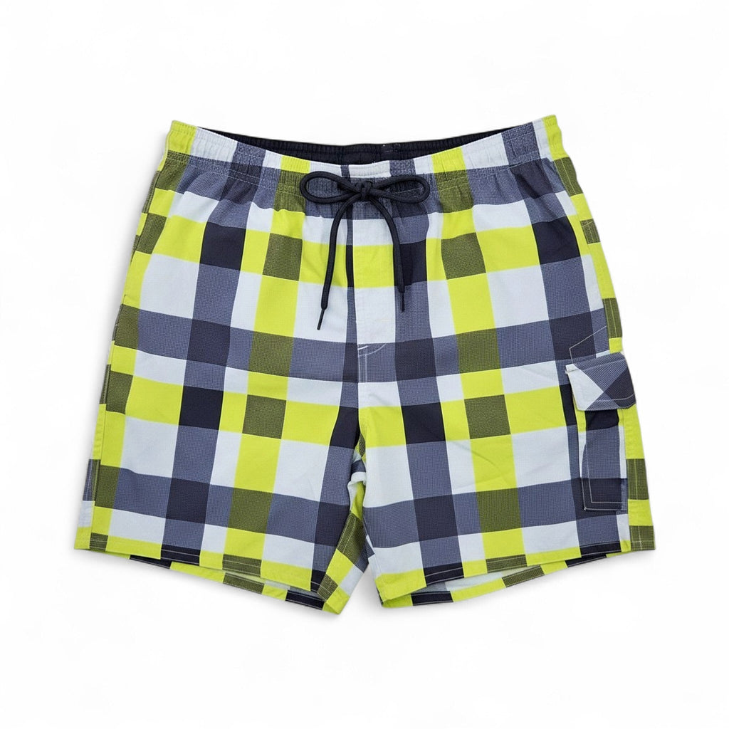 Adidas Kids Check Swim Shorts
