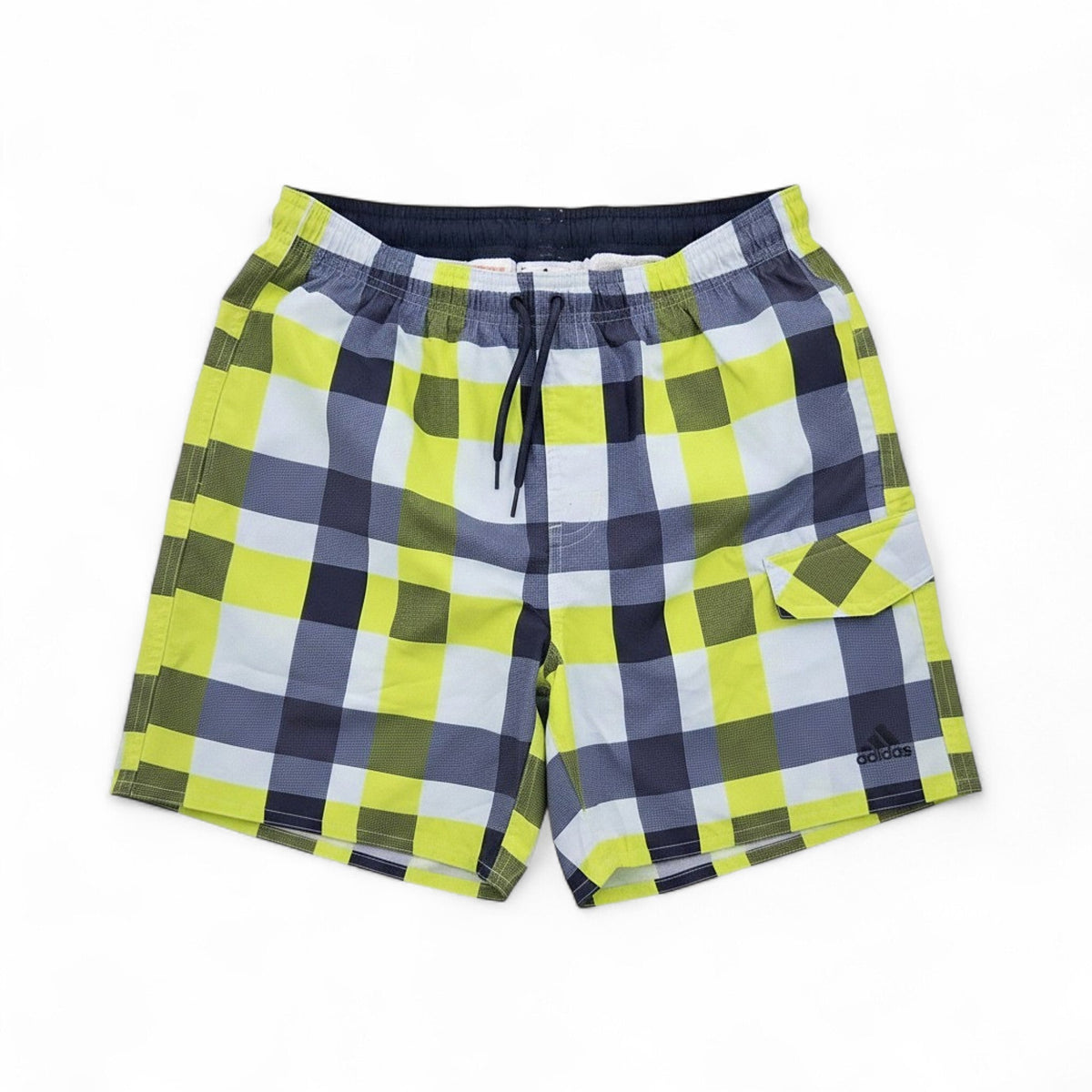 Adidas Kids Check Swim Shorts