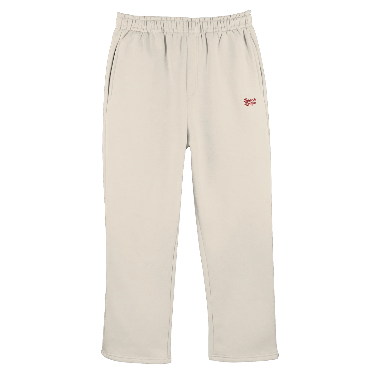 Power Jogginghose – rote Stickerei