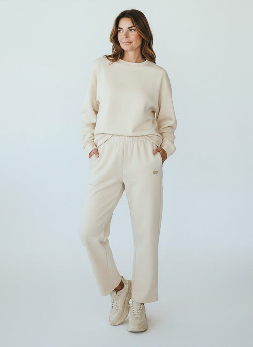 Authentic Jogginghose – goldene Stickerei