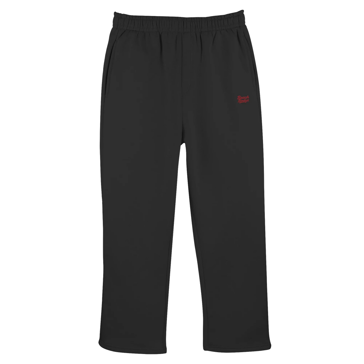 Power Jogginghose – rote Stickerei