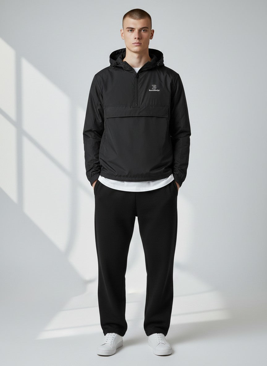 Identity Windbreaker – weiße Stickerei