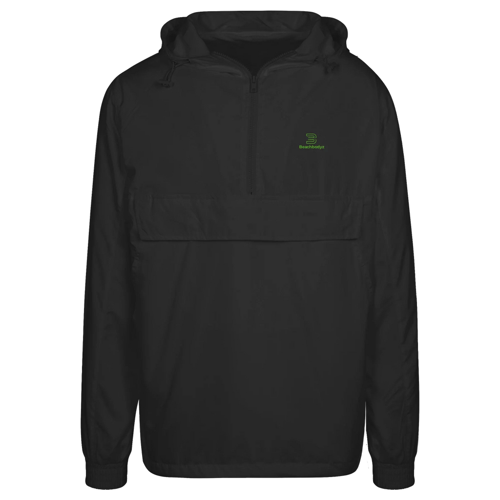 Core Windbreaker – grüne Stickerei