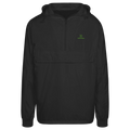 Core Windbreaker – grüne Stickerei
