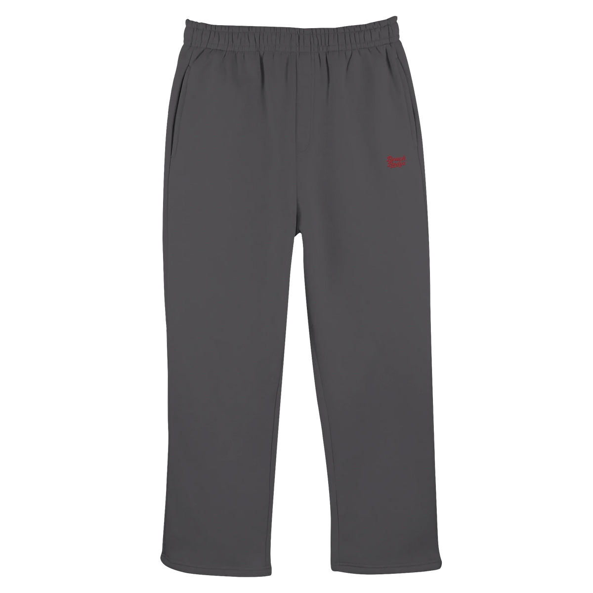 Power Jogginghose – rote Stickerei