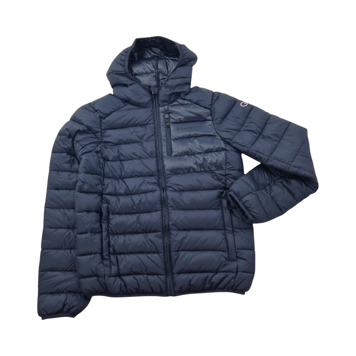 Champion Men's Hooded Jacket — Blue