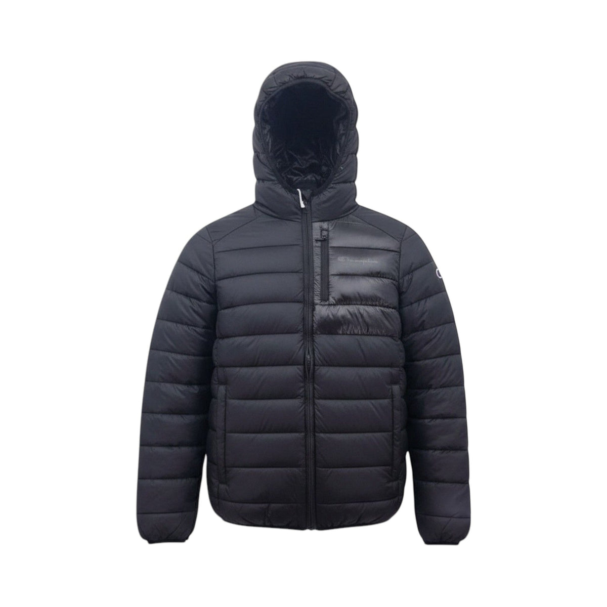 Champion Men's Puffer Jacket — Black