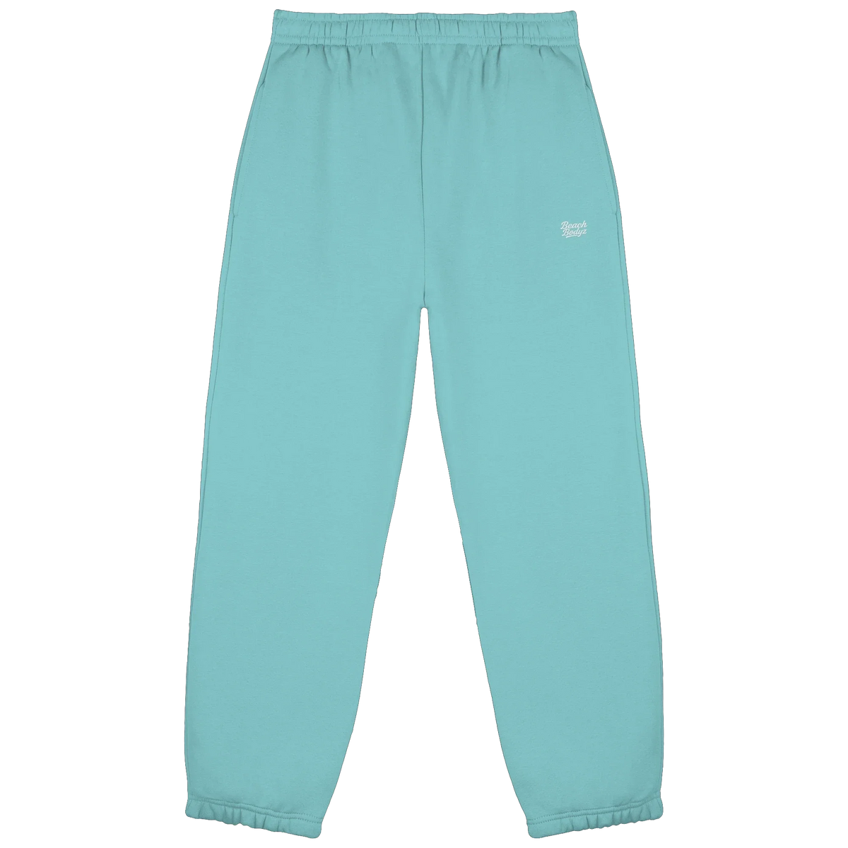 Signature Fluffy Jogginghose – weiße Stickerei