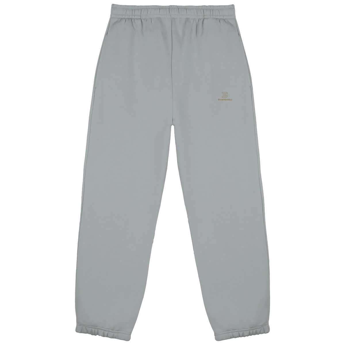 Silence Fluffy Jogginghose – goldene Stickerei
