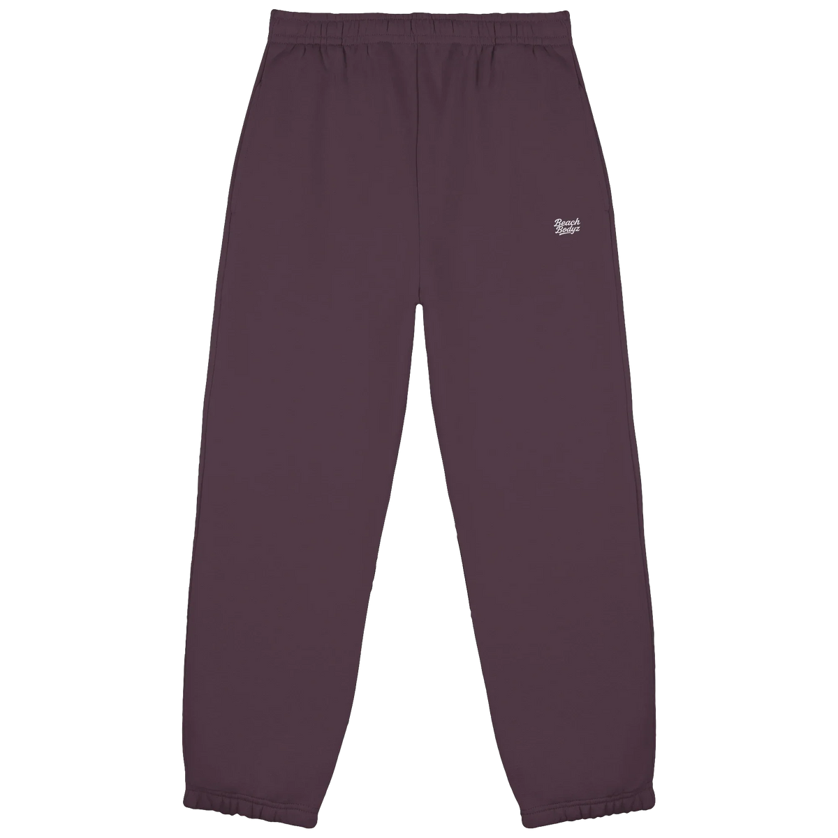 Signature Fluffy Jogginghose – weiße Stickerei