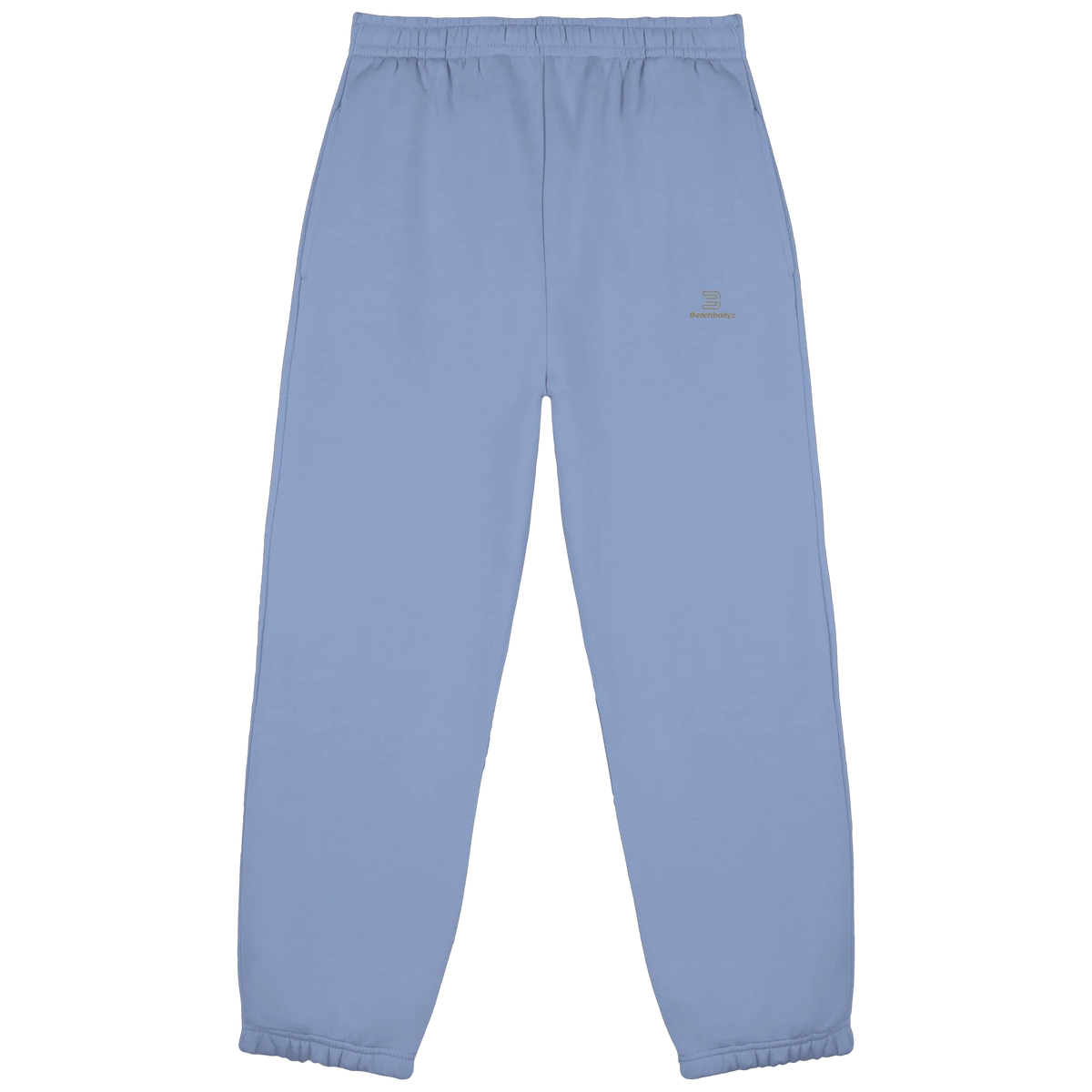Silence Fluffy Jogginghose – goldene Stickerei