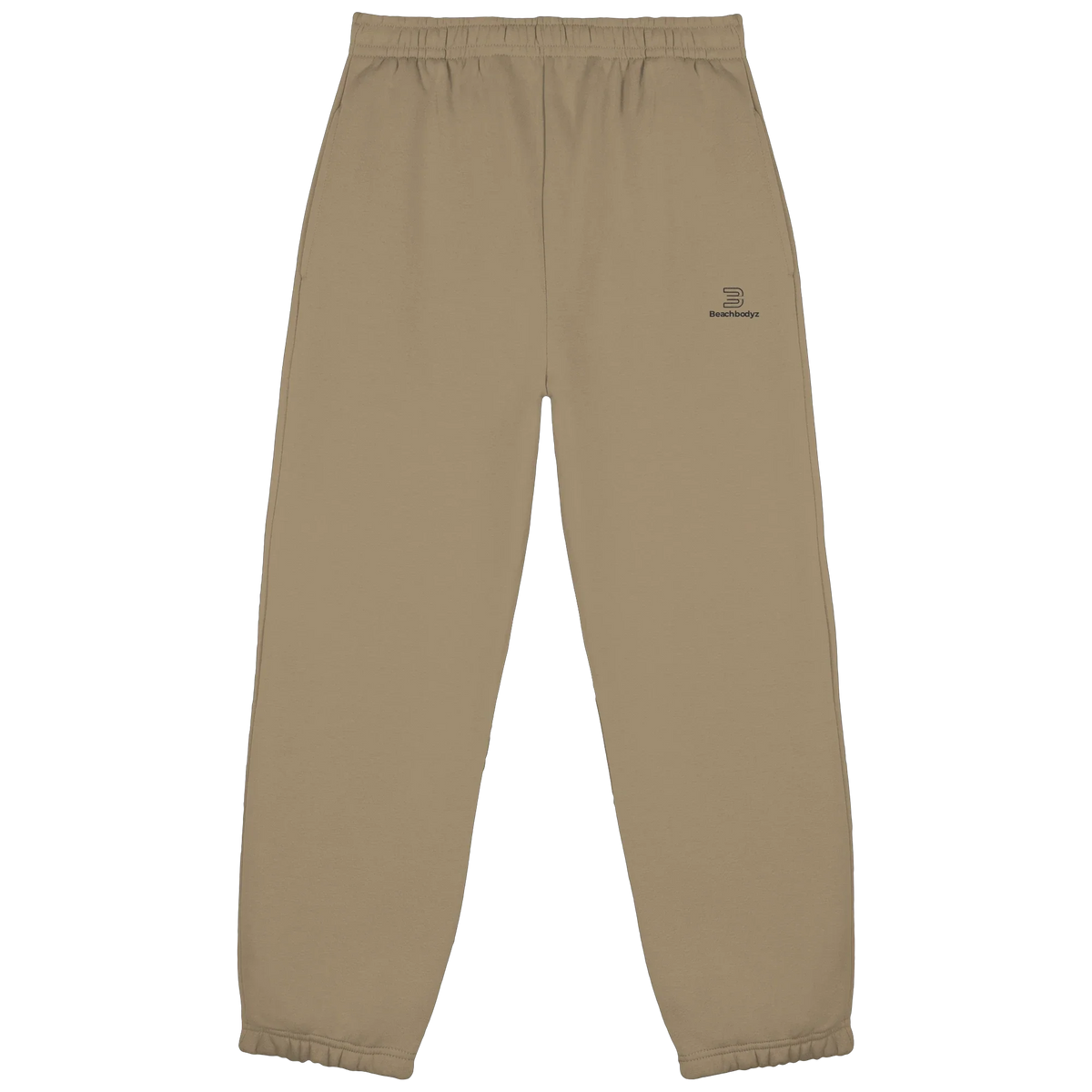 Standard Fluffy Jogginghose – schwarze Stickerei