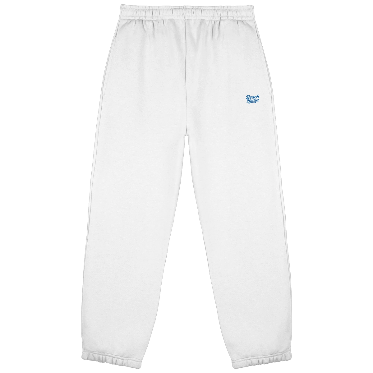 Motion Fluffy Jogginghose – blaue Stickerei