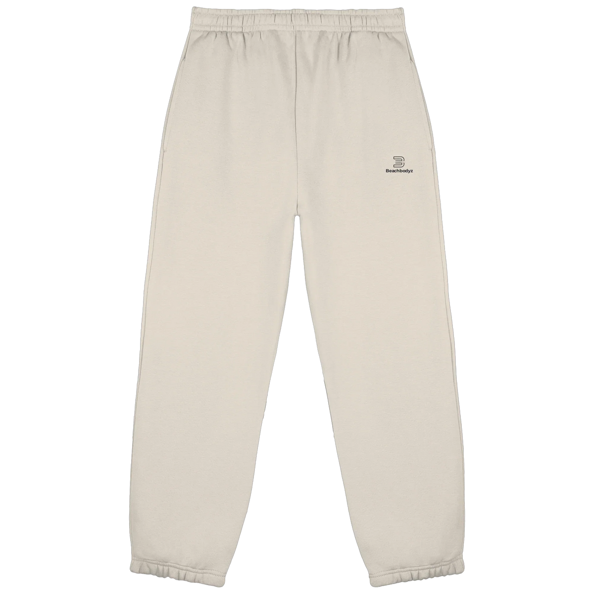 Standard Fluffy Jogginghose – schwarze Stickerei