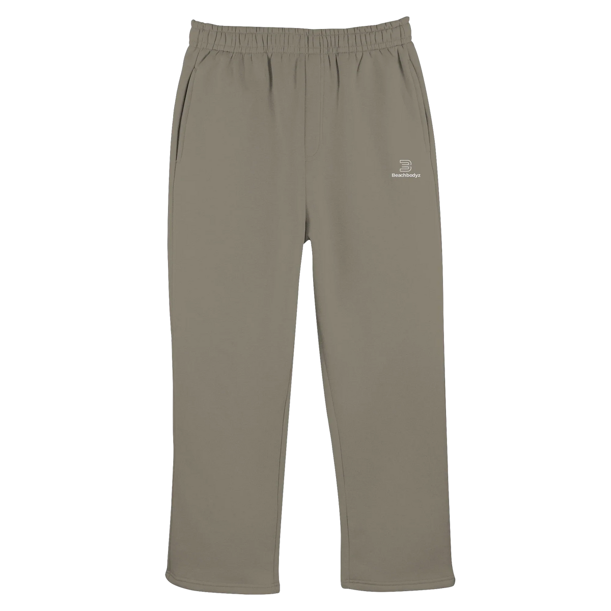 Identity Jogginghose – weiße Stickerei