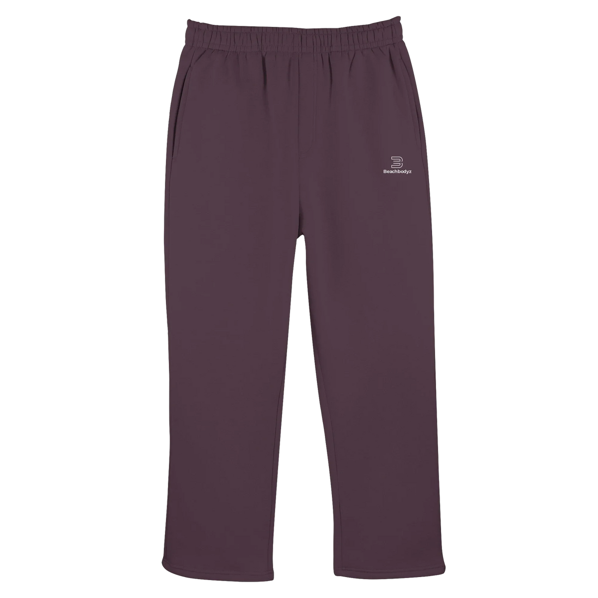 Identity Jogginghose – weiße Stickerei