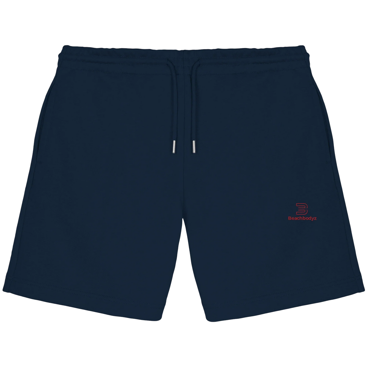 Essential Sweatshorts 300 g/m² – rote Stickerei