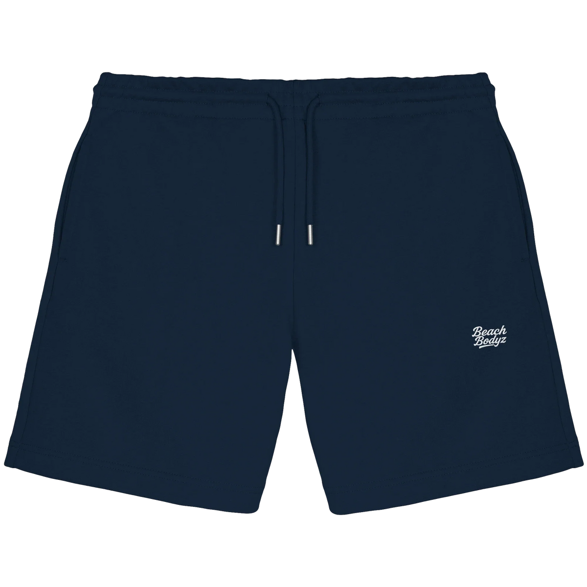 Signature Sweatshorts 300 g/m² – weiße Stickerei