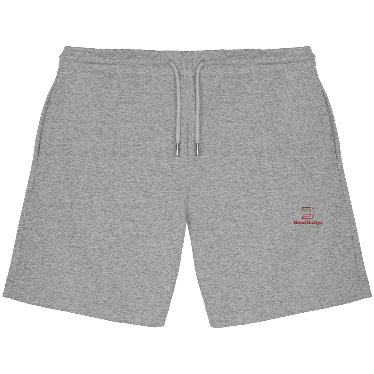 Essential Sweatshorts 300 g/m² – rote Stickerei