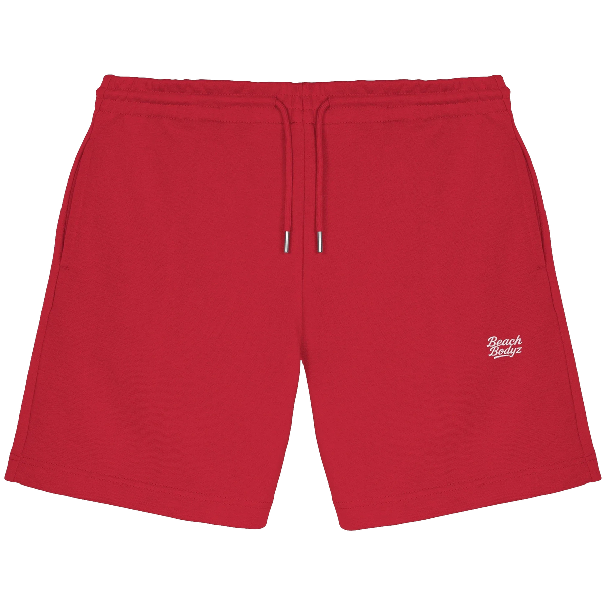 Signature Sweatshorts 300 g/m² – weiße Stickerei