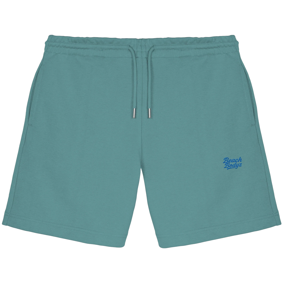 Motion Sweatshorts 300 g/m² – blaue Stickerei