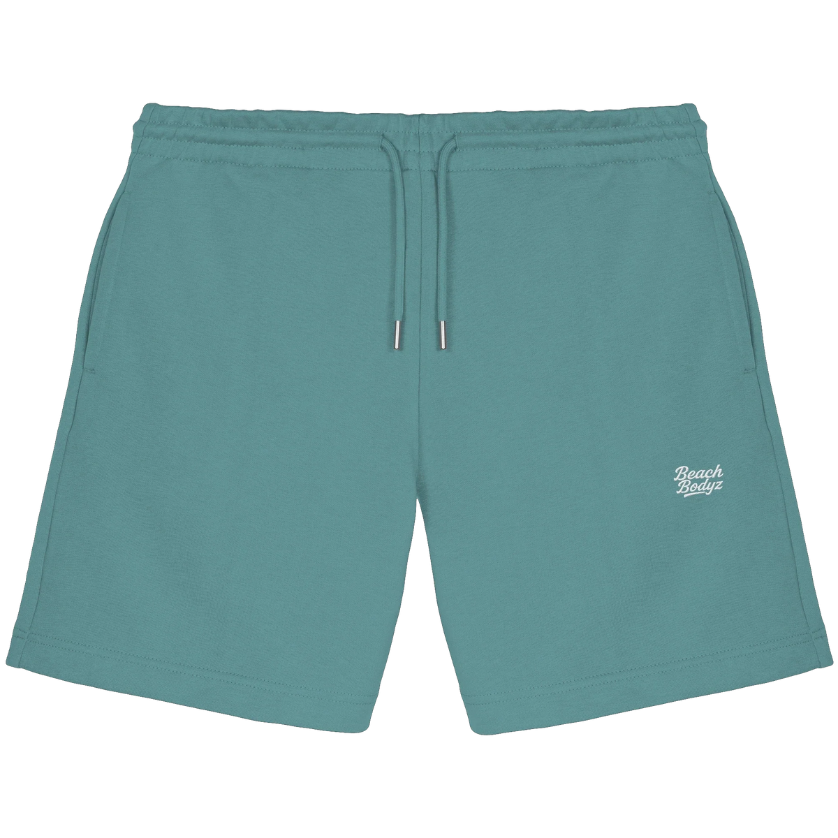 Signature Sweatshorts 300 g/m² – weiße Stickerei