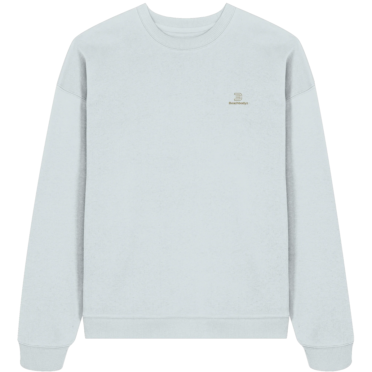 Silence Oversize Sweatshirt 350 g/m² – Bio-Baumwolle, goldene Stickerei