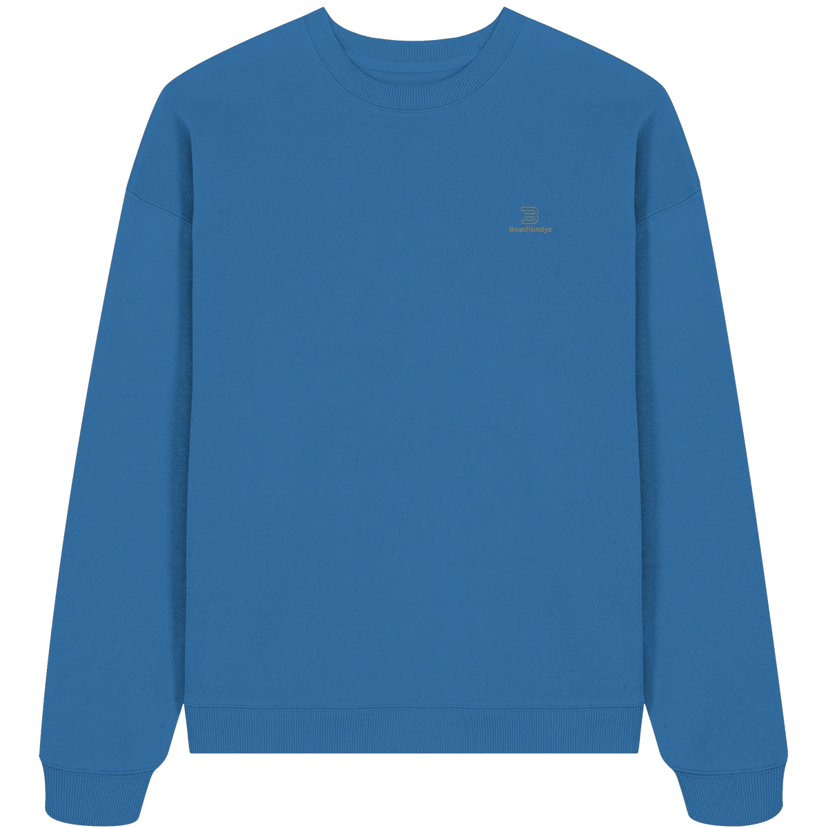 Silence Oversize Sweatshirt 350 g/m² – Bio-Baumwolle, goldene Stickerei