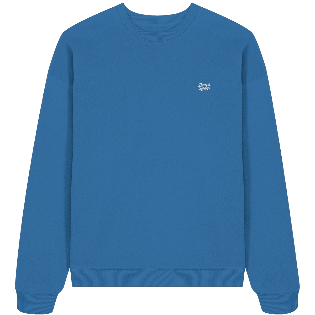 Signature Oversize Sweatshirt 350 g/m² – Bio-Baumwolle, weiße Stickerei