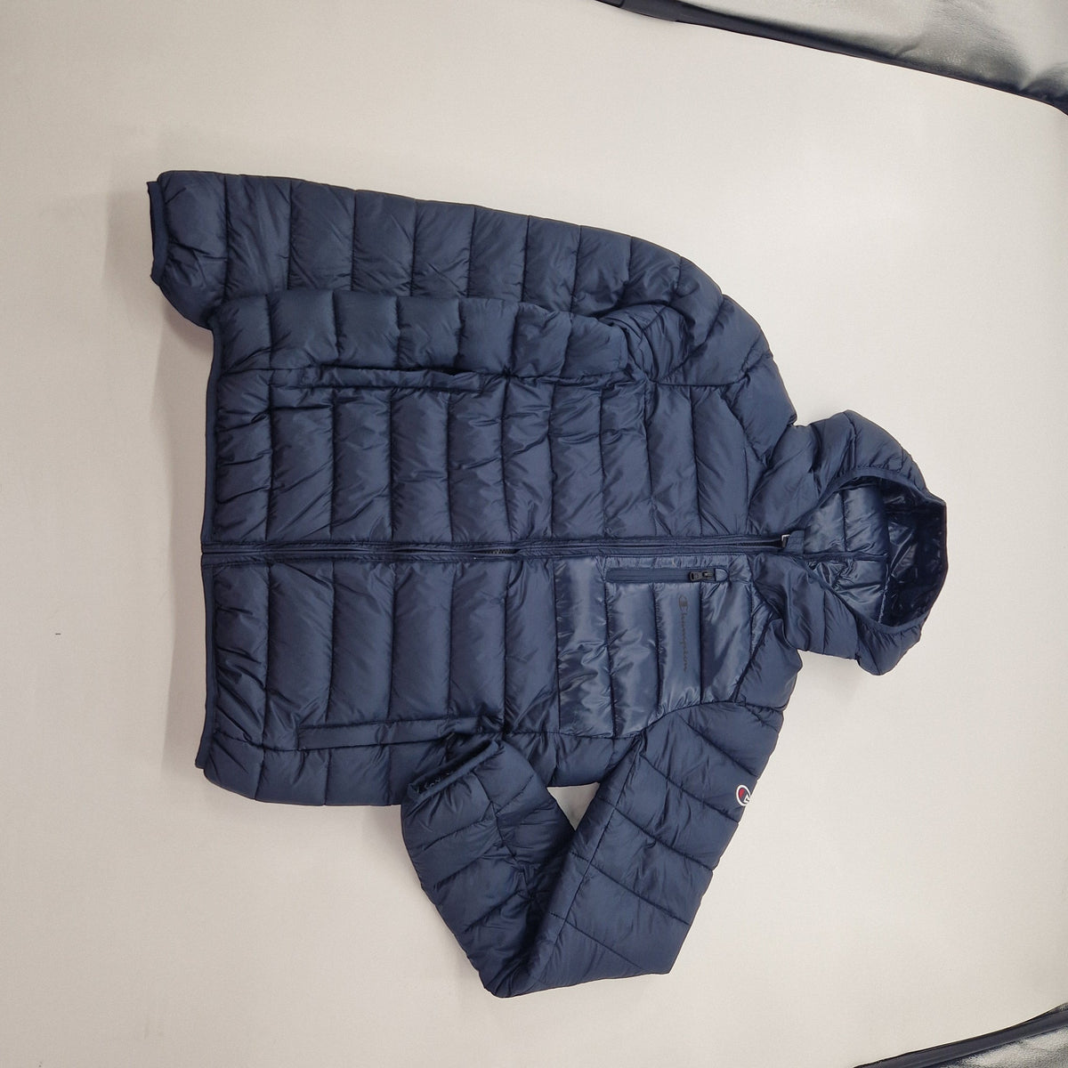 Champion Men's Hooded Jacket — Blue