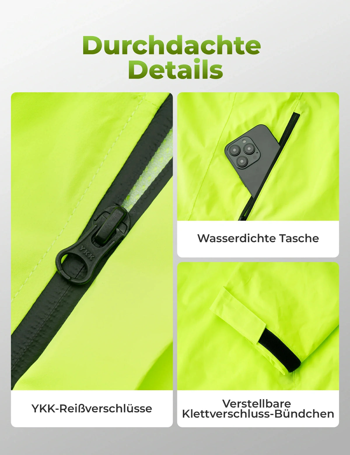 ROCKBROS Men's Waterproof Cycling Jacket